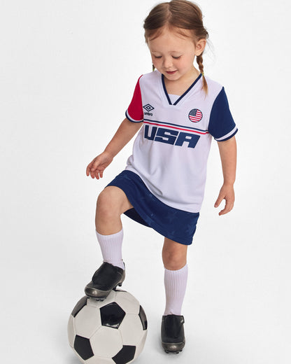 Carter's Umbro USA Qız Aktiv Ətəkli Şort - Tünd Mavi