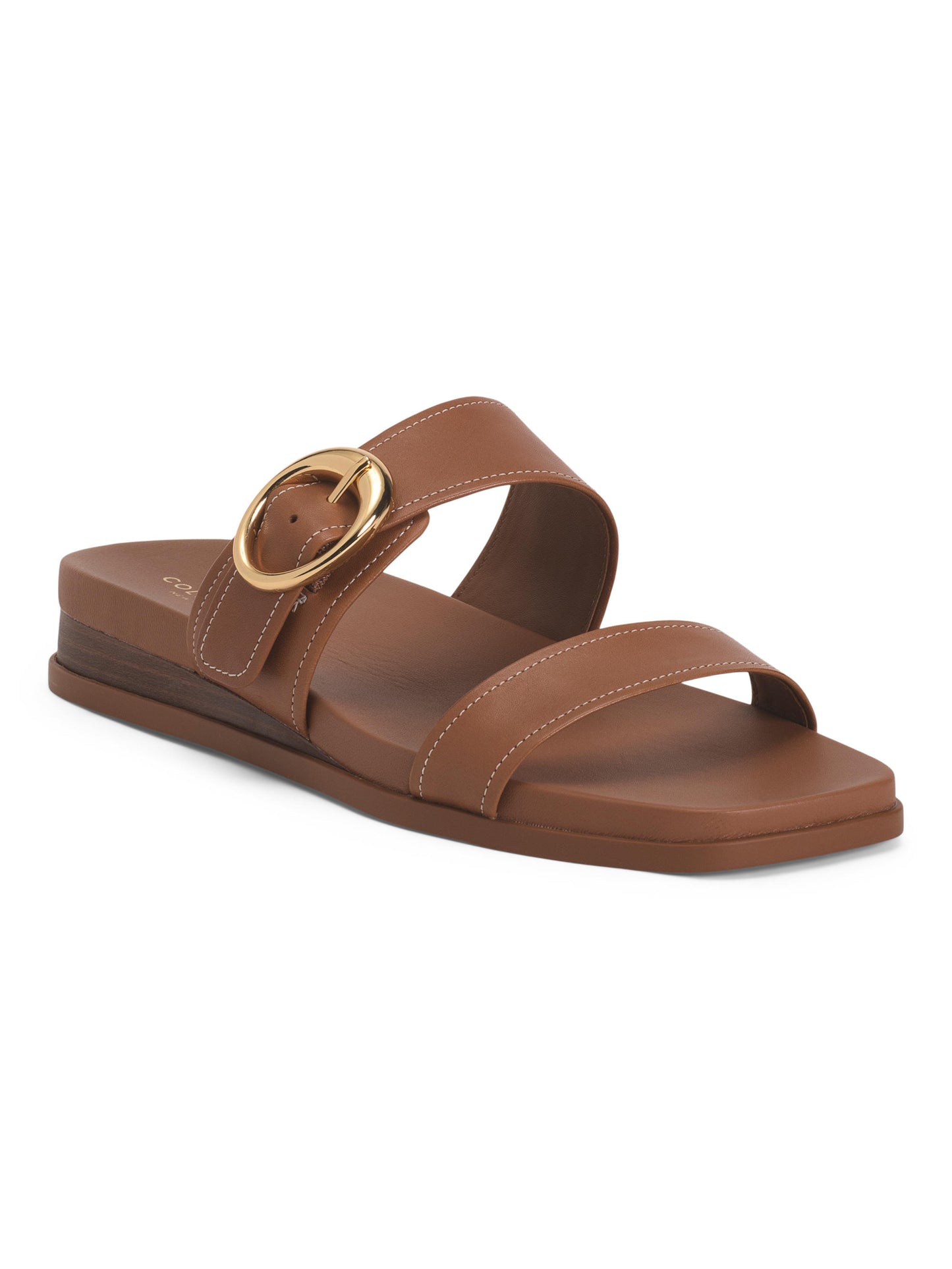 COLE HAAN Leather Oaklynn Cüt Zolaq Sandal
