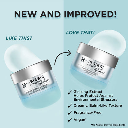 IT Cosmetics Bye Bye Under Eye Brightening Göz Kremi Tünd Halqalar üçün
