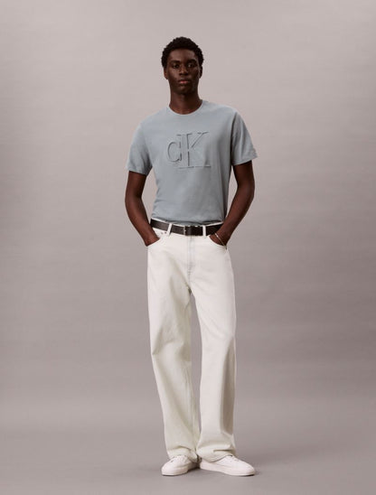 Calvin Klein Monogram Təbəqəli Klassik Köynək