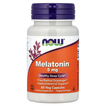 Now Foods Melatonin 5 Mq 60 Veq Kapsul YoxYox