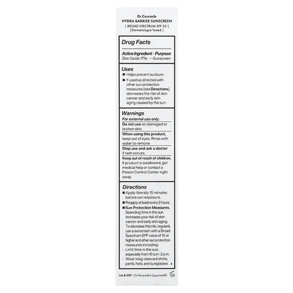 Dr Ceuracle Hydra Barrier Günəş Kremi SPF 50 50ml