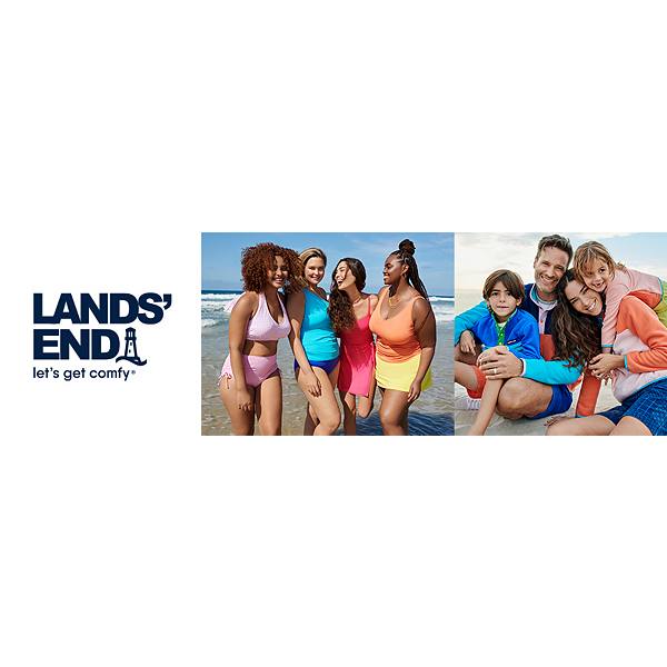 Lands' End Düzbucaqlı Kənvas Köpək Yatağı Örtüyü