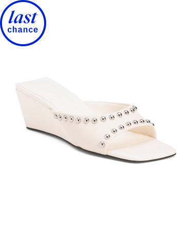 REBECCA MINKOFF Dəri Kəsikli Platforma Sandal