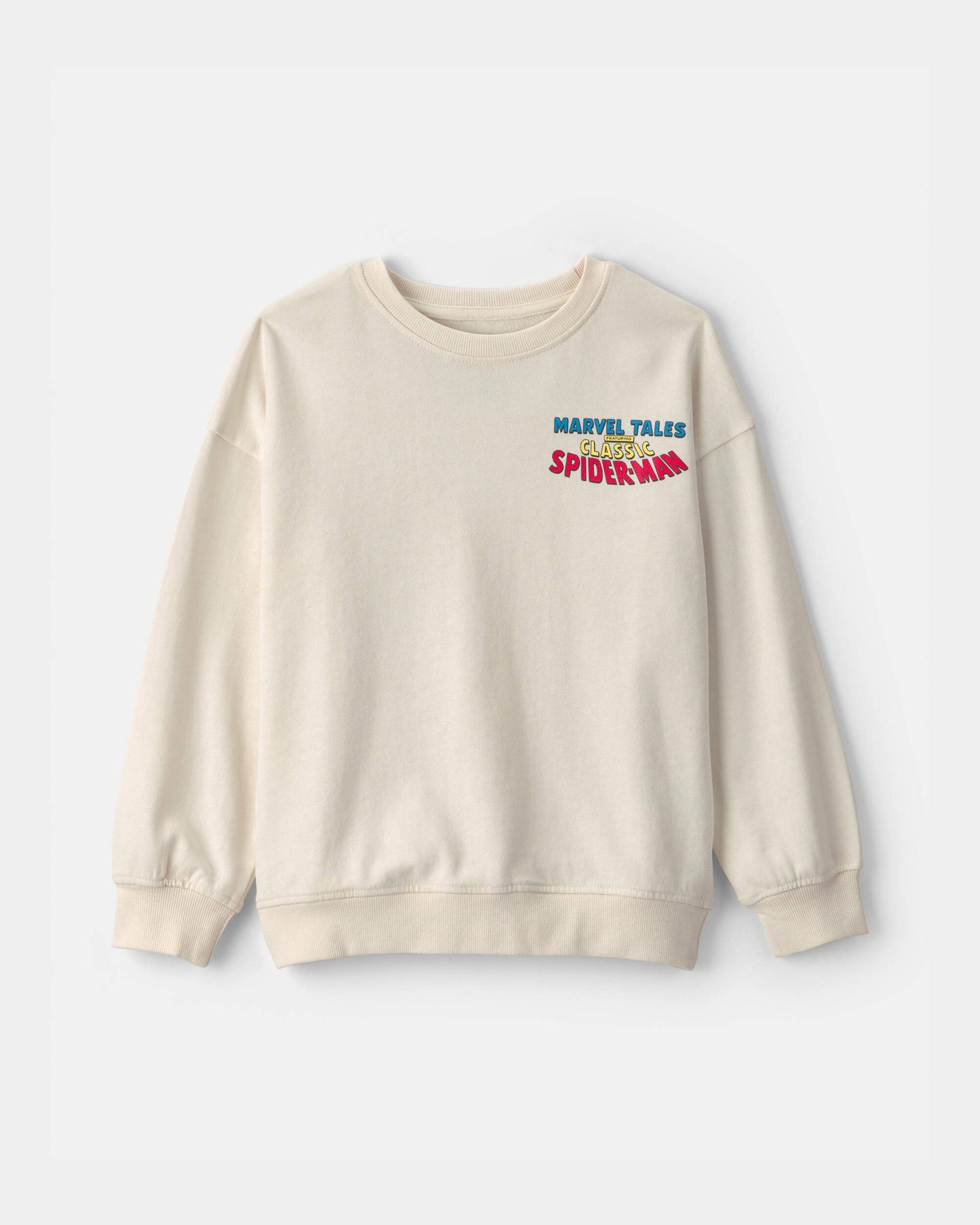 OshKosh B'gosh Oğlan Marvel Spider-Man Fransız Trikotaj Hoodie - Ağ