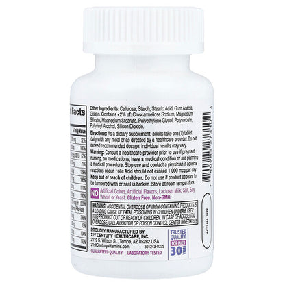 21st Century Prenatal Folik Asid 60 Tablet