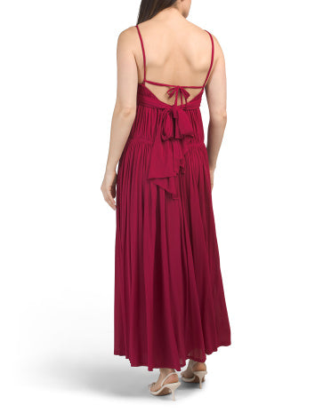 REBECCA TAYLOR Büzüştürülmüş Mesh Maxi Geyim