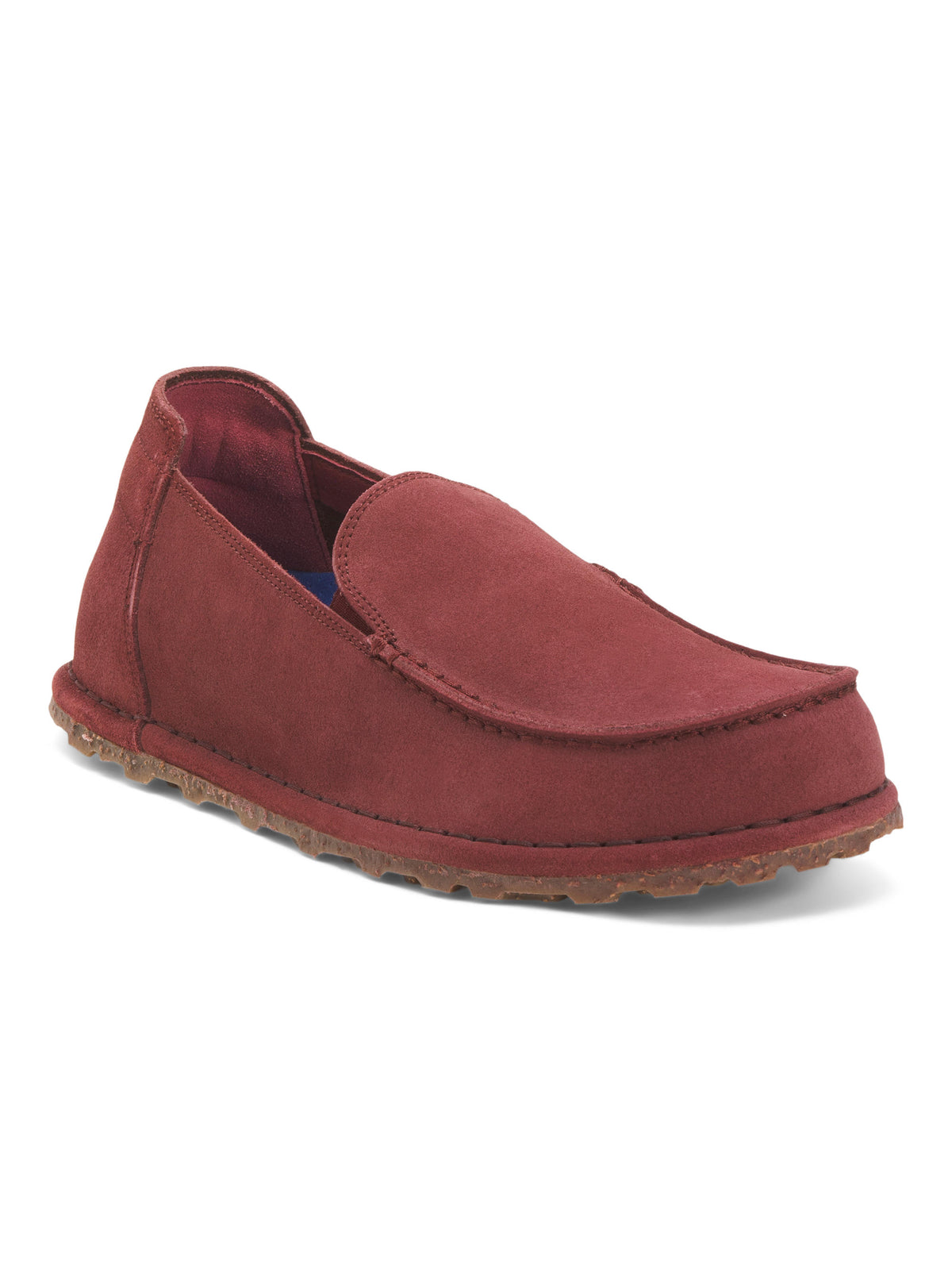 Made In Portugal Suede Narrow Utti Slip On Loafers