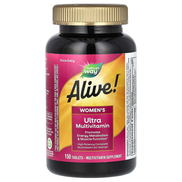 Nature's Way Alive Qadın Ultra Multivitamin 150 Tablet