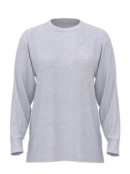 PINK Campus Cotton™ Long-Sleeve Tee