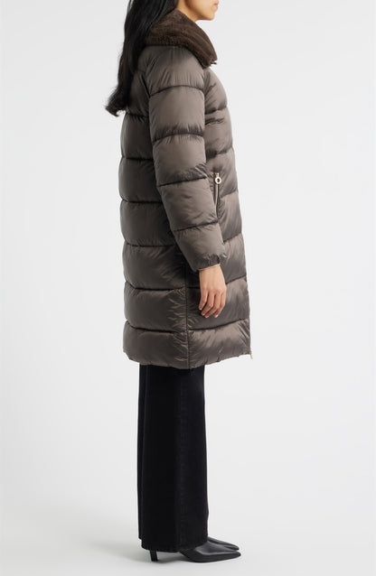 BCBG Missy Nilon Yastıqlı Gödəkçə