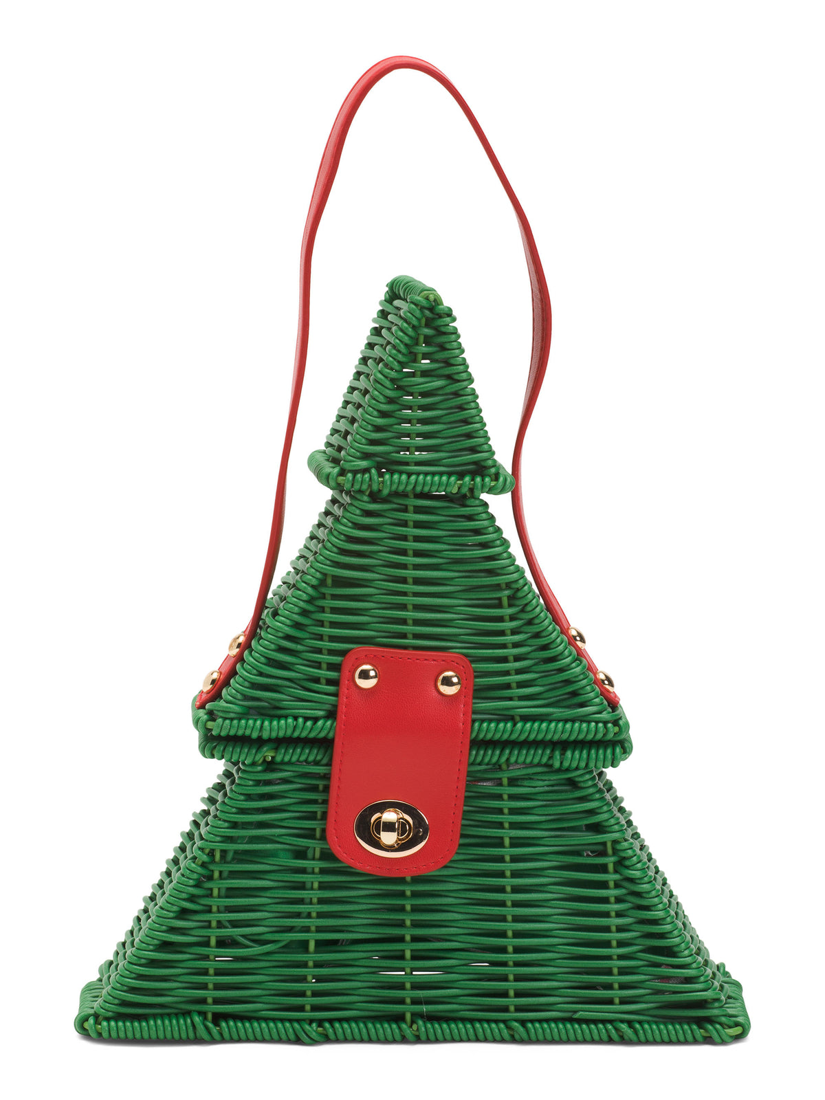ALESSIA BIANCHI Christmas Tree Clutch