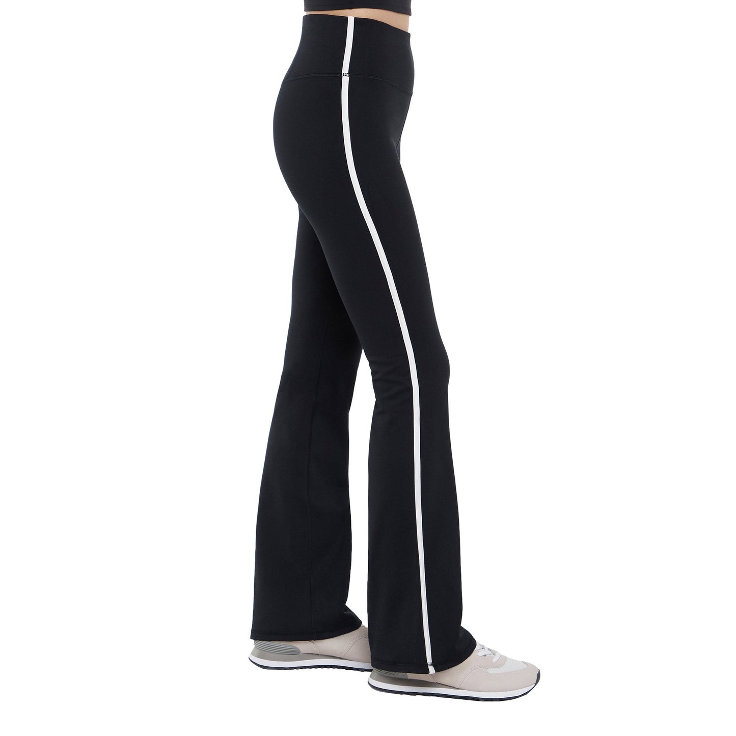 GapFit Qadın Flare Legging Boru Detaylı Tünd Mavi