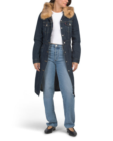 LEVIS Mob Wife Bellissima Trucker Gödəkçəsi