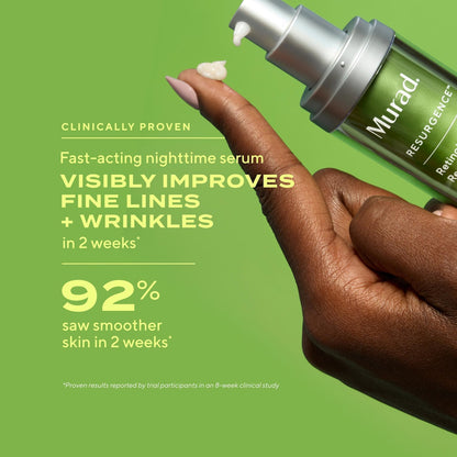 Murad Retinol Gənclik Yeniləməsi Sıyırma və Hamarlaştırma Serumu Hialuron Turşusu ilə
