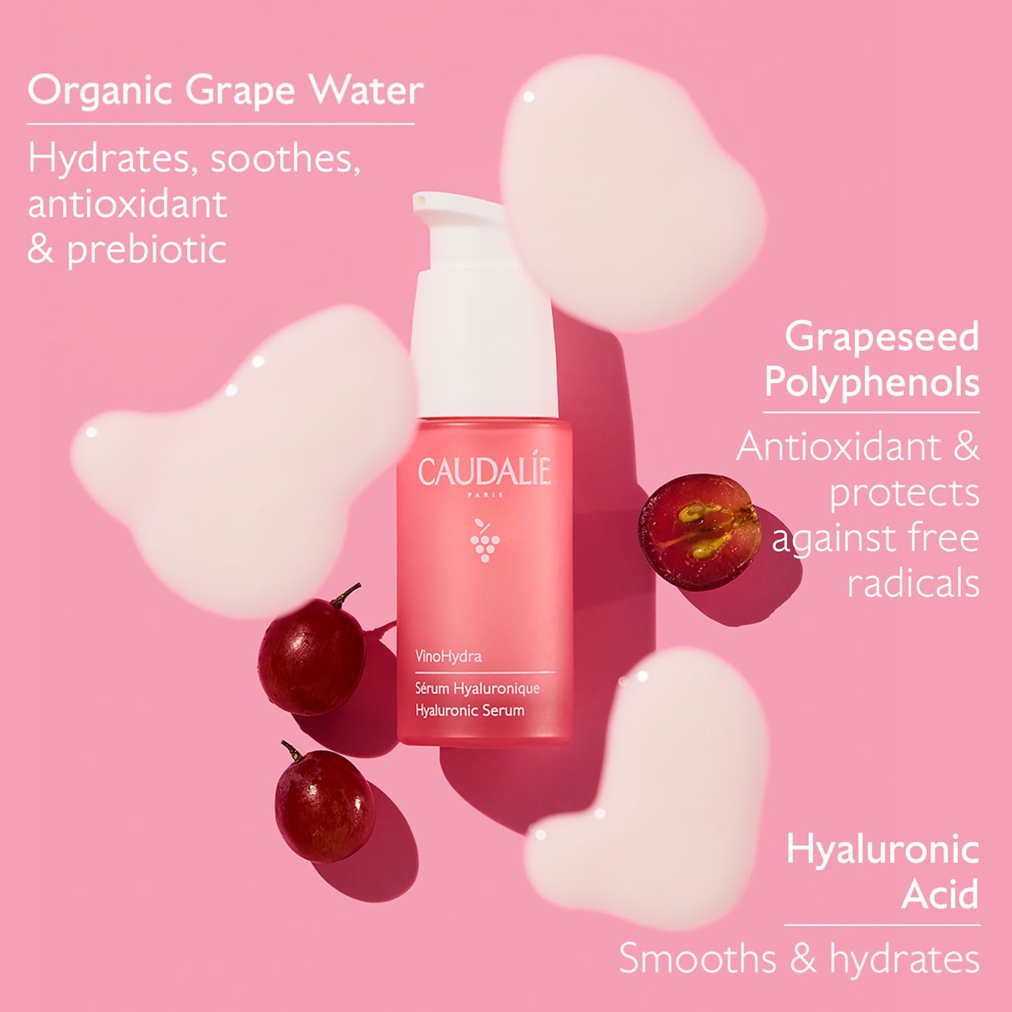 Caudalie VinoHydra Hidratasyon Hialuron Serumu