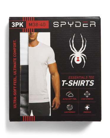 SPYDER 3-Paket Ultra Yumşaq Boğaz Köynəyi