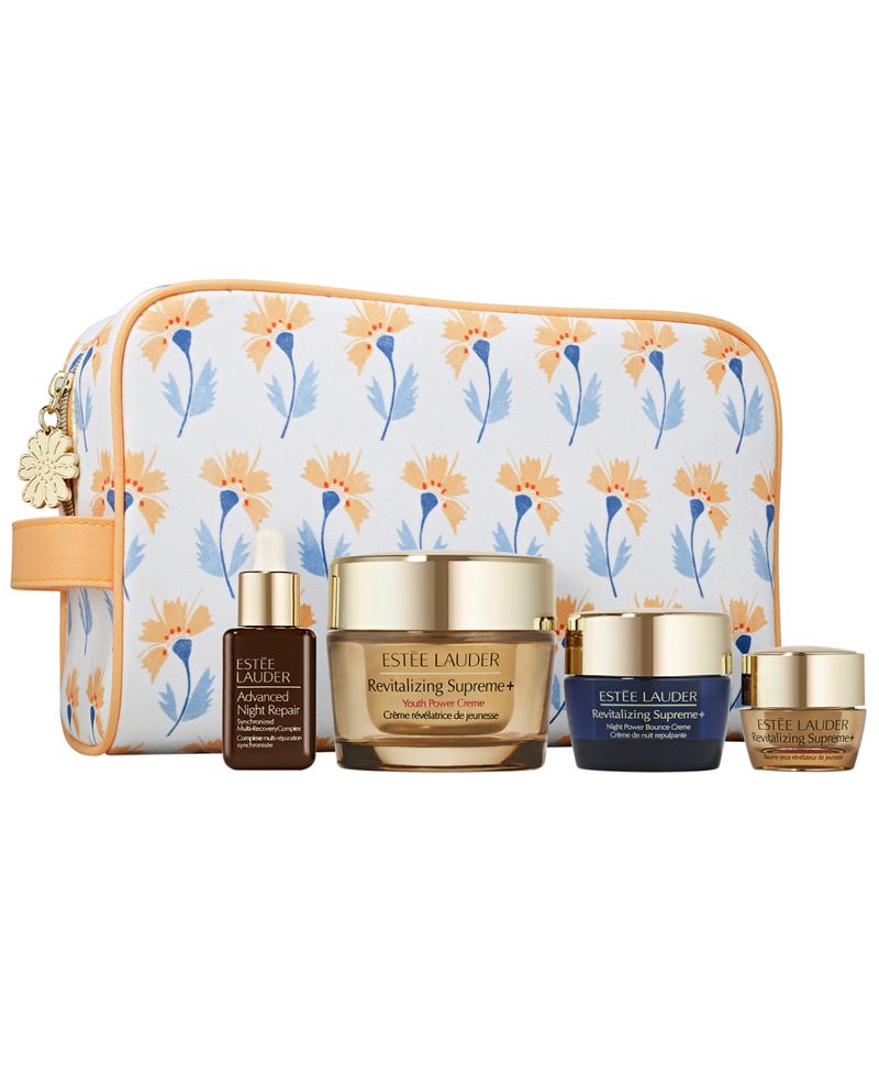 Estée Lauder 5-Parçalı Canlılaştırıcı Dərin Qulluq Dərisi Baxışı Hədiyyə Dəsti