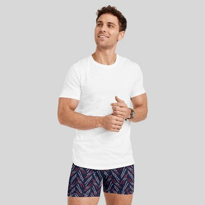 Jockey Generation Kişi Pamuk Stretch Ekipaj Boyunlu 3-Paket Alt Köynək - Qara L: Qısa Tərəvəz, Çəkmə Üstü