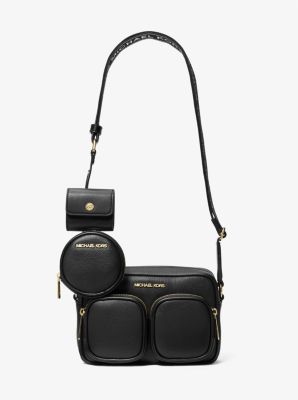 Michael Kors Jet Set Travel Orta Ölçülü Dəri Messenger Çanta