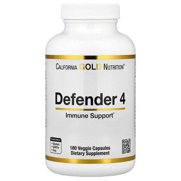 California Gold Nutrition Defender 4 C Vitamini D Vitamini Sink Selenyum 180 Veggie Kapsul