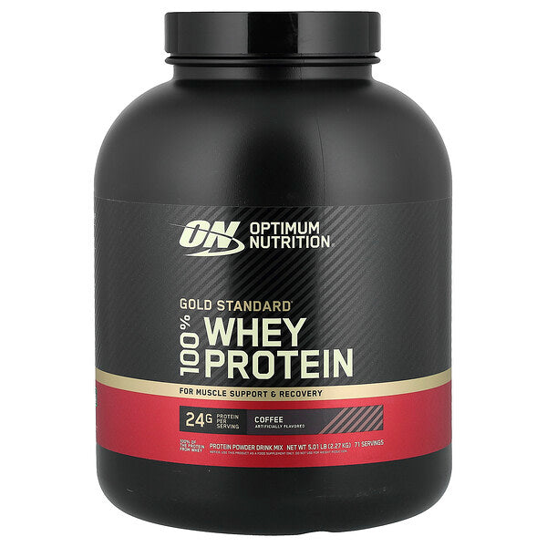 Optimum Nutrition Gold Standard 100 Whey Protein Qəhvə 5 Lb 2.27 Kg
