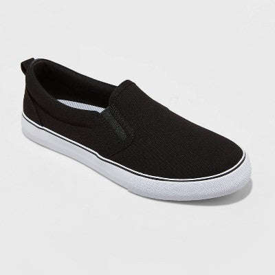 A New Day Millie Qadın Geniş Eni Twin Gore Slip-On Krossovkası Ağ 8W YoxYox