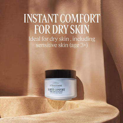 L'Occitane Yatışdırıcı Karité Konforu Şea Yağı Ultra Zəngin Bədən Kremi