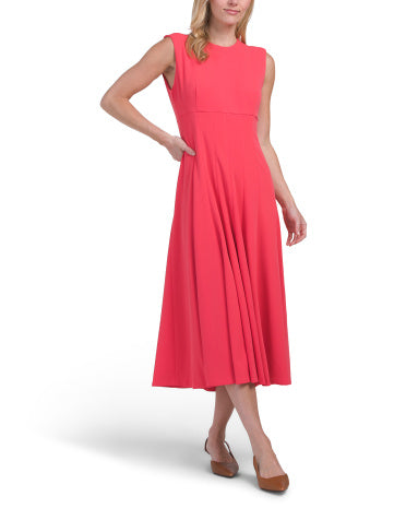 Fit And Flare Midi Geyimi