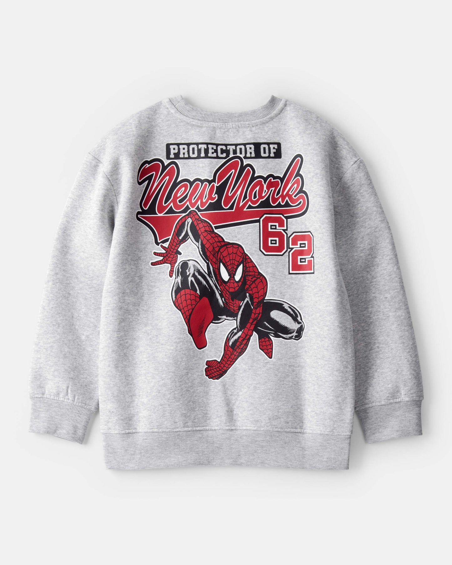 OshKosh B'gosh Oğlan ©Marvel Spider-Man Pulover Sweatshirt - Boz