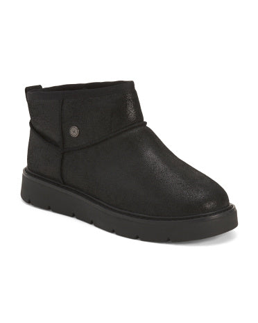 Suede Keepsakes Rahat Mini Çəkmə