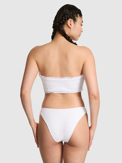 PINK Golden Hour Çəhrayı Rib Bikini Altı