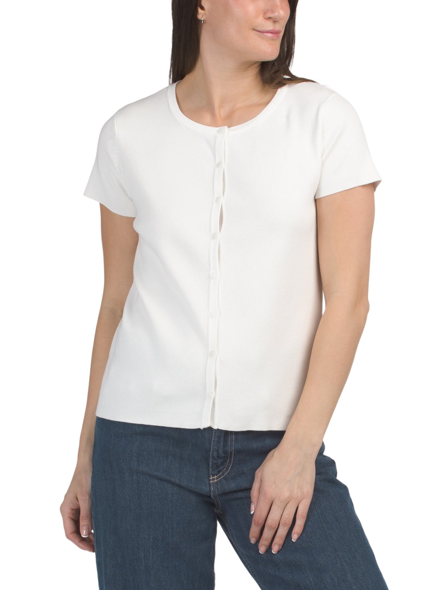 CYRUS Boyfriend Cap Sleeve Kardigan