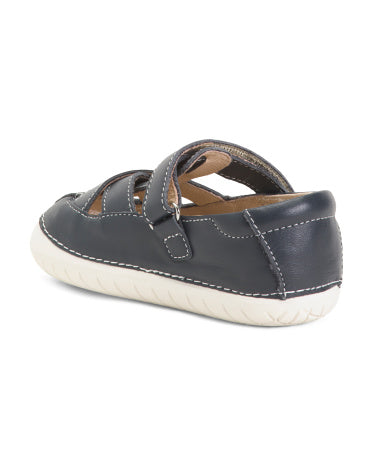 OLD SOLES Dəri Toxunuşlu Cırt-Cırt Sandal (Uşaq)