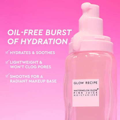 Glow Recipe Qarpız Çəhrayı Yağsız Üz Nəmləndiricisi (Doldurulabilir)