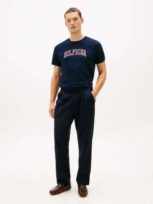 Tommy Hilfiger Hilfiger Arch Logo T-Shirt, Tünd Göy YoxYox