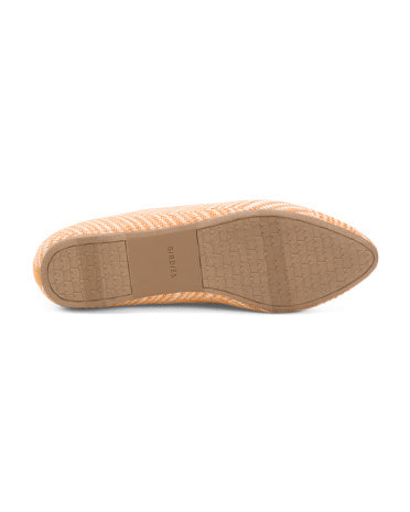 BIRDIES Raffia Blackbird Rahat Loafer Ayaqqabı