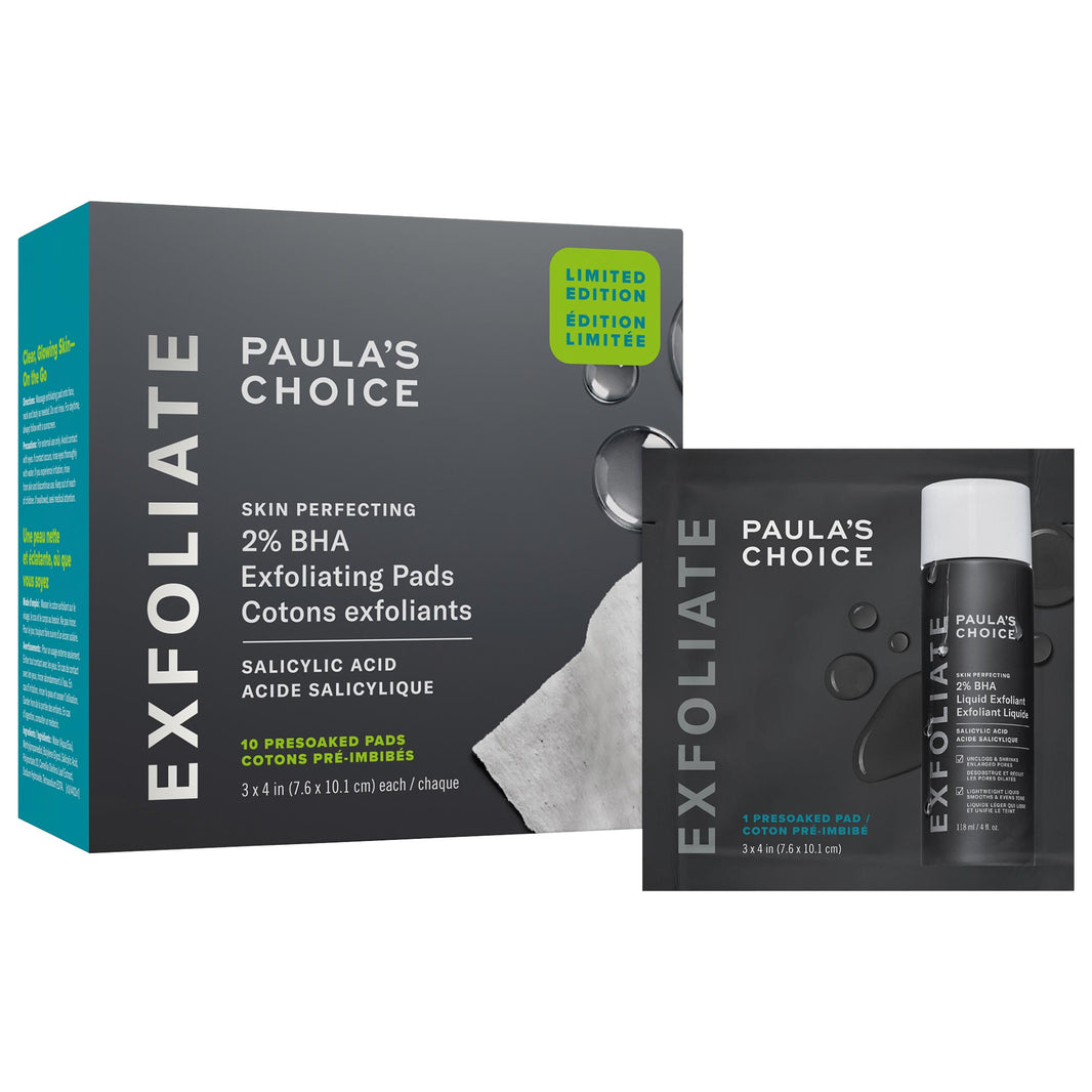 Paula's Choice Dəri Təkmilləşdirici 2% BHA Eksfoliant Tonerlə Pədikürlü Tamponlar