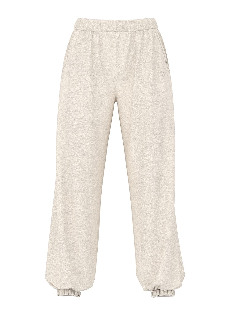 PINK Campus Fleece™ Ləng Tərəfli Şalvar