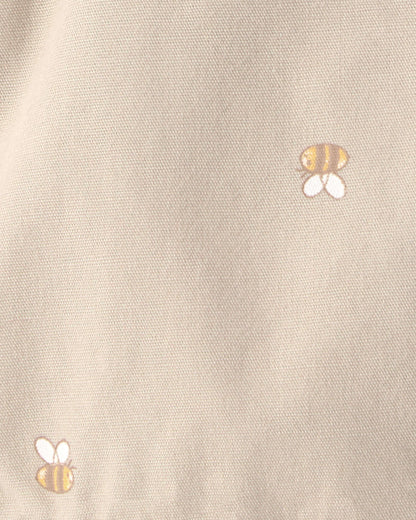 OshKosh B'gosh Uşaq Oğlan Disney© Winnie the Pooh Bal Arısı Askılı Şortlar - Xaki YoxYox