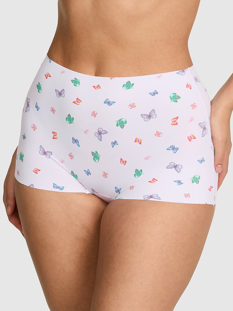 PINK Orta Bel Boyshort Donlar