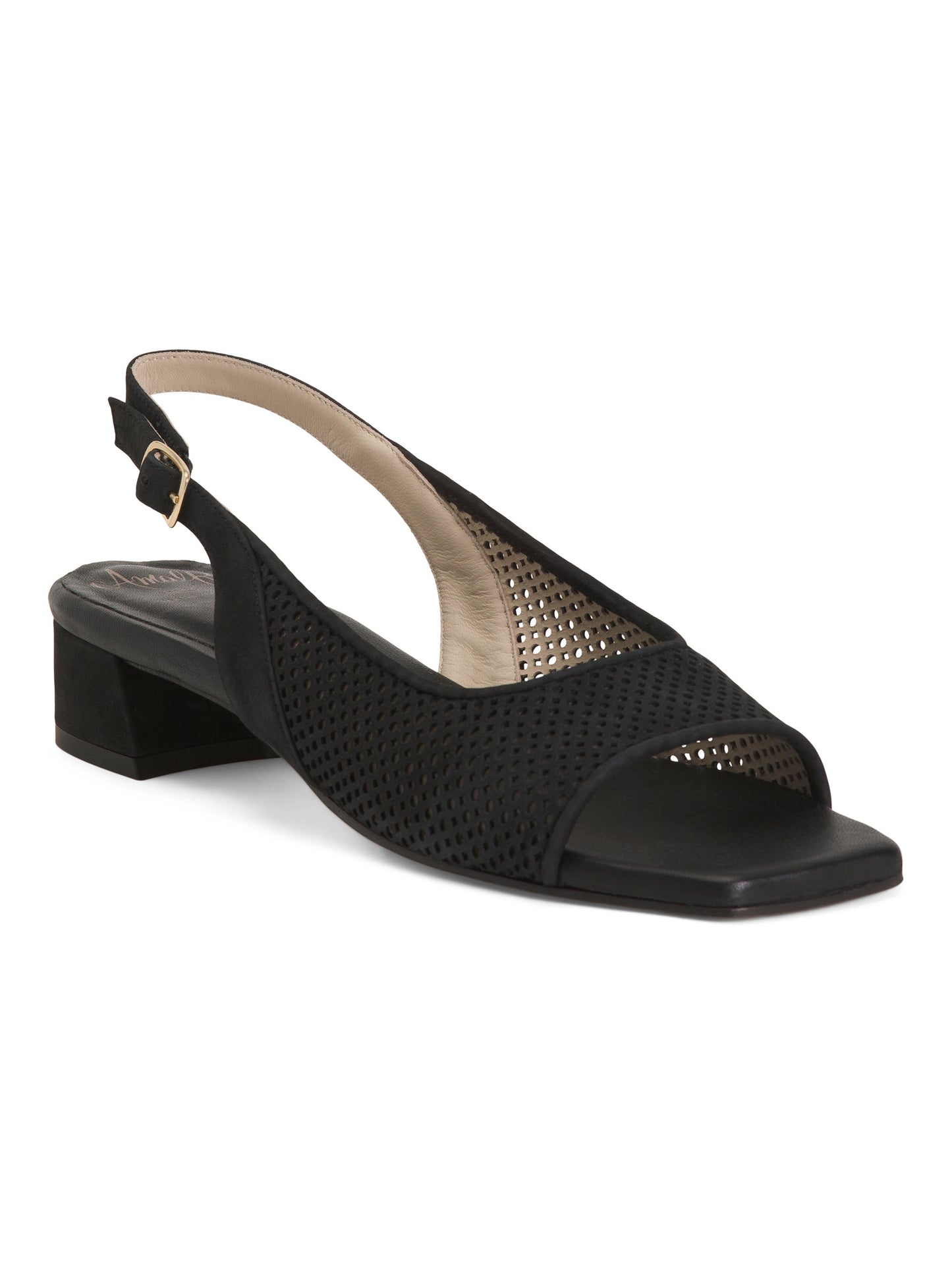 AMALFI Made In Italy Dəri Baraonda Slingback Sandalı