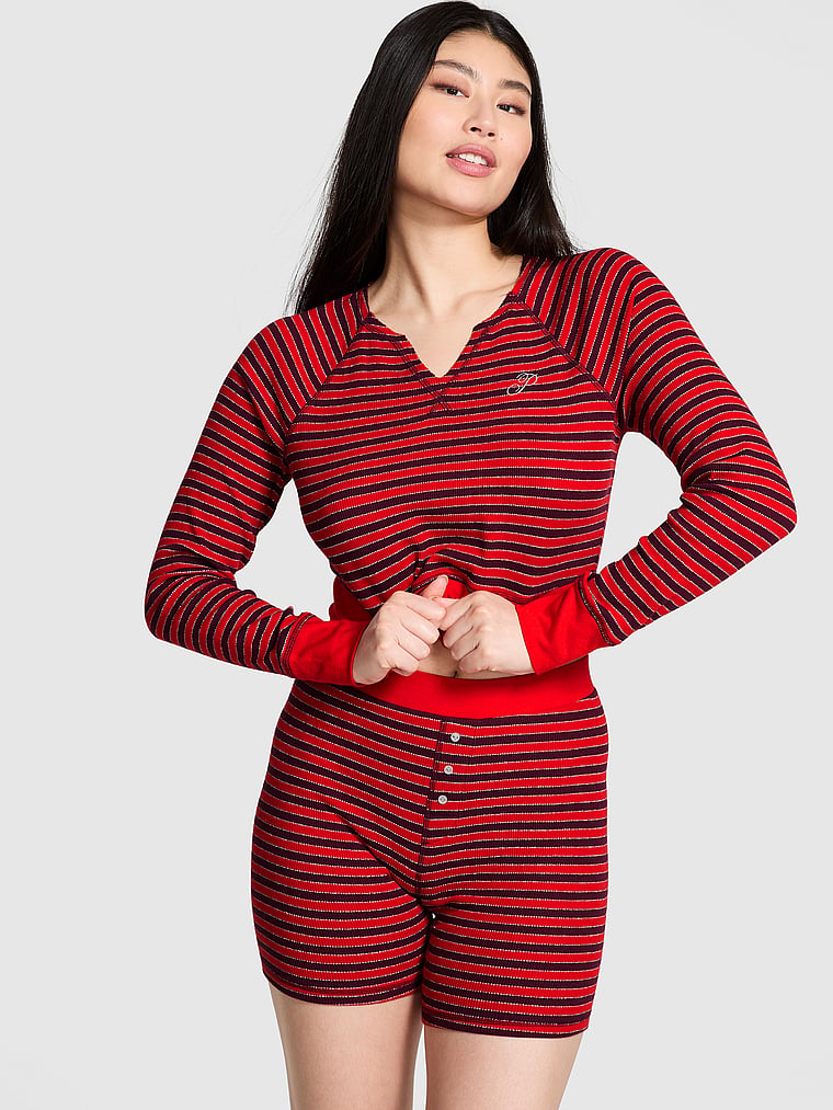 PINK Isitmə Qısa Pijama Dəsti