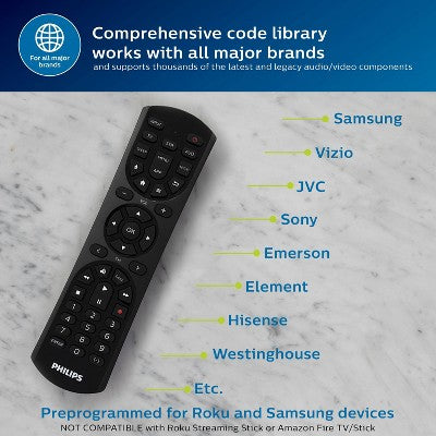 Philips 3 Cihaz Üçün Universal Pult: İnfraqırmızı Ev Kinoteatr Aksesuarı