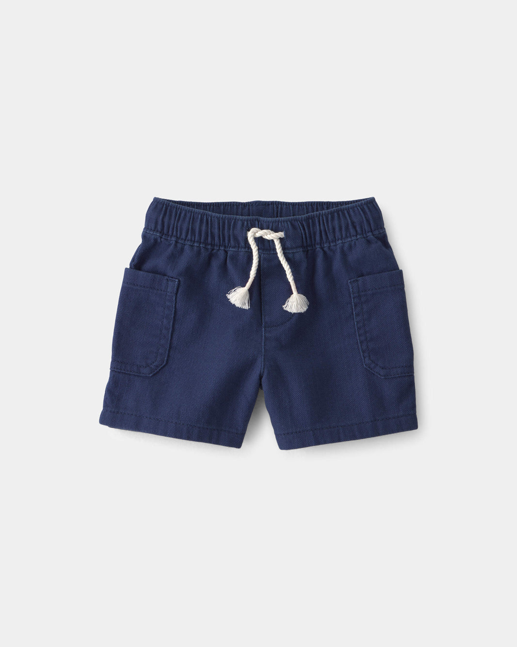 OshKosh B'gosh Körpə Oğlan Twill Bağcıqlı Şortlar - Tünd Mavi
