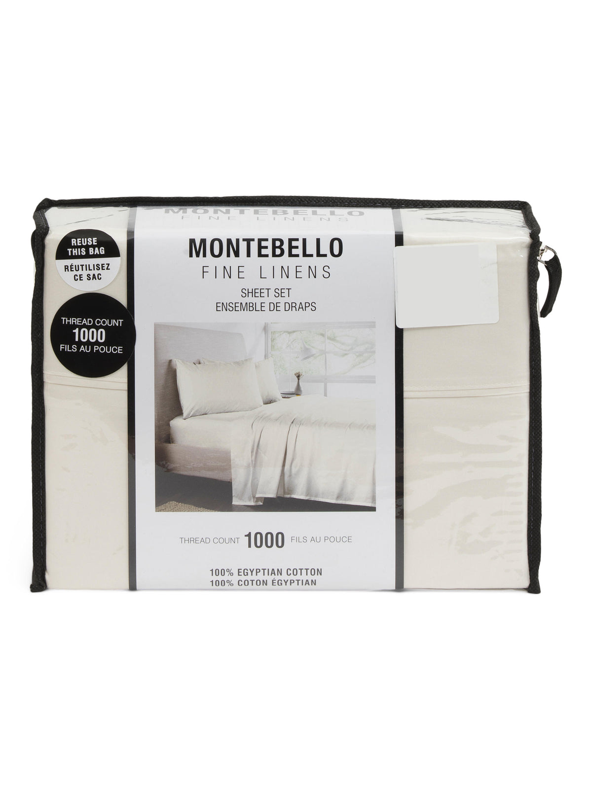 MONTEBELLO 1000tc Misir Pambığı Çarşaf Dəsti
