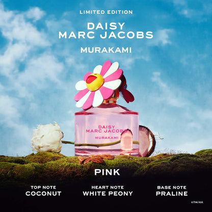 Marc Jacobs Beauty Daisy Murakami Çəhrayı Eau de Parfum Kokos Notası ilə