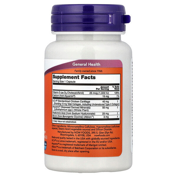 Now Foods Advanced UC II Boğça Dəstəyi 60 Kapsul