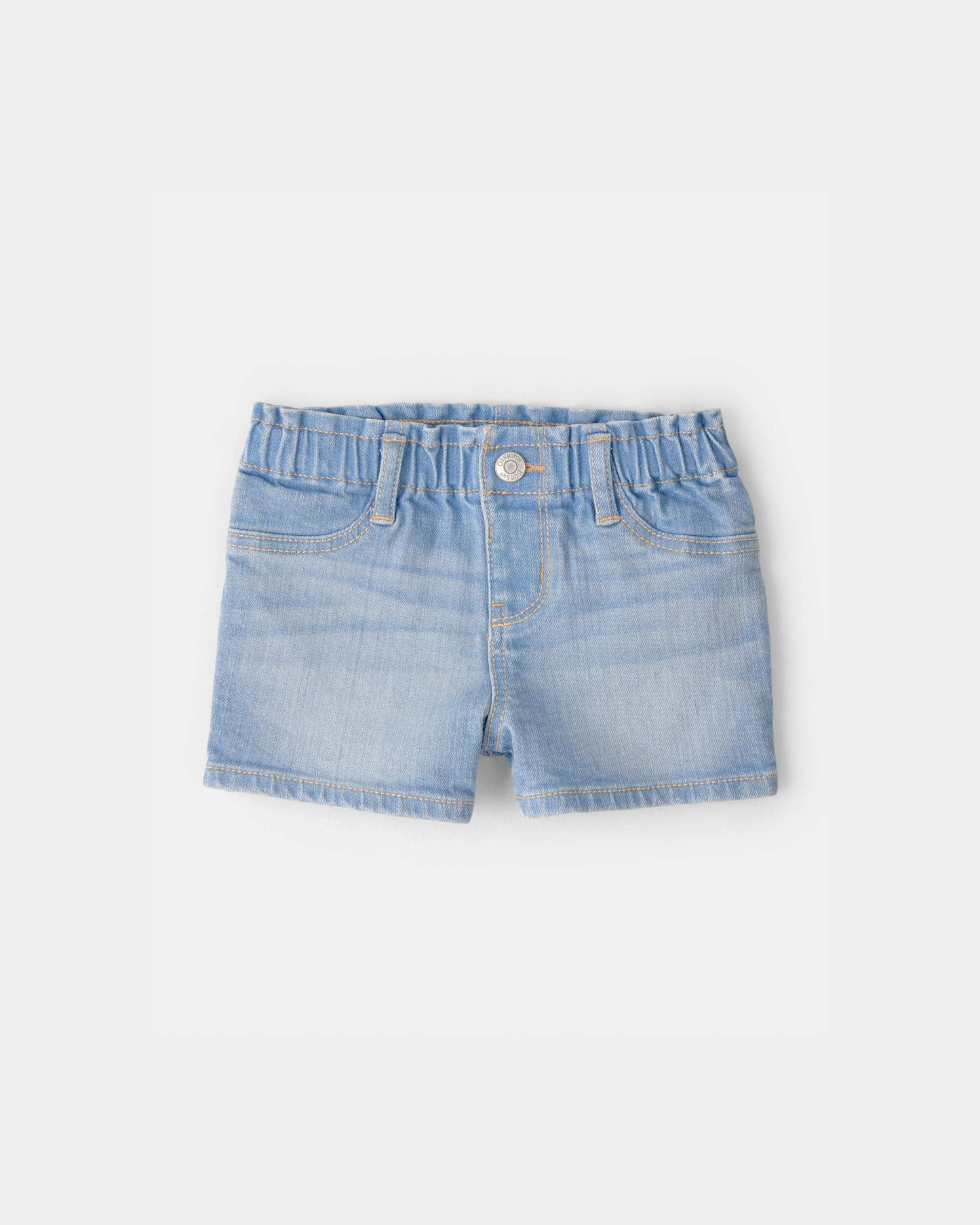 OshKosh B'gosh Qız Uşaq Cins Şortu - Açıq Yuyunmuş