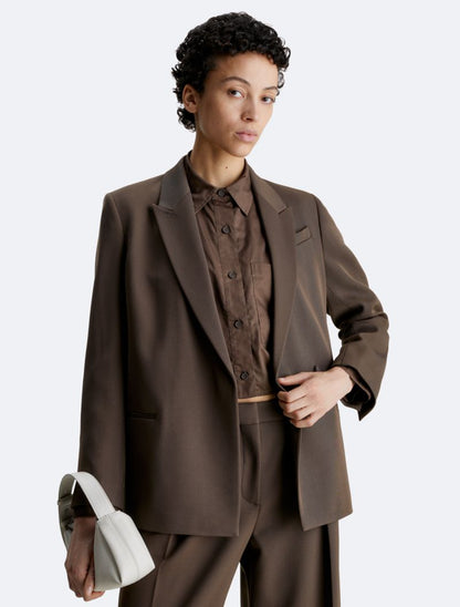 Calvin Klein Yün Twill Gödəkçə